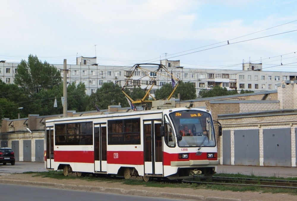 В Самаре закрыли движение трамваев на улице Ново-Вокзальной