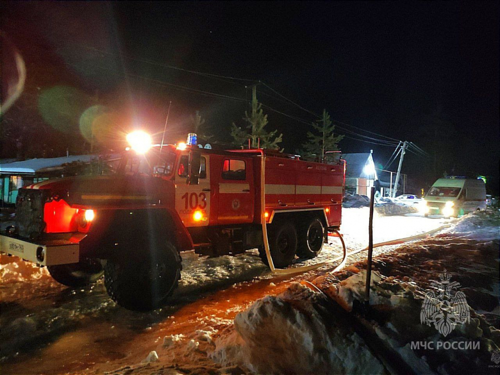 Ещё два человека погибли на пожаре в частном доме в Самарской области 14 января