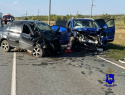 Из-за столкновения Chery Tiggo и Lada Kalina на самарской трассе пострадали четыре человека