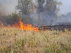 Возле ковид-госпиталя в микрорайоне Юг-2 вспыхнул пожар