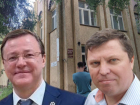 Депутат Михаил Матвеев провёл встречу Дмитрием Азаровым по поводу здания детского сада «Петушок»