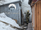 Сараи горели во дворе частного дома на Кольцевой 