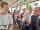 «Трамвайный парк будем обновлять!»: Вячеслав Федорищев прокатился на самарском трамвае
