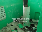 В Самаре взорвался мусоропровод на Губанова 