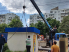 В Кировском районе демонтировали незаконный киоск
