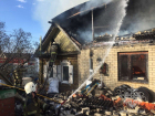 В Новокуйбышевске горели три частных дома 