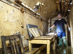 Диггер показал фото затопленного бункера связи в подземелье Самары