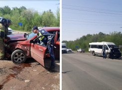 «Летали по салону, как кегли»: в ДТП с автобусом под Самарой пострадали 7 человек