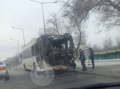 «Устанавливаются причины»: в мэрии Самары прокомментировали возгорание автобуса №50