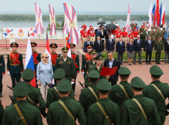 Впервые в истории Самары прошла церемония приведения к Военной присяге военнослужащих спортивных рот