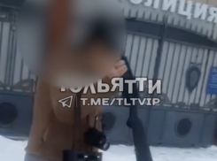 На шпильках, с ружьём и фотоаппаратом: странная дама пришла в отделение полиции в Тольятти