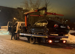 Минувшей ночью перед расчисткой снега в Самаре эвакуировали 20 машин