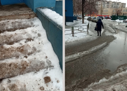 «Были же нормальные дворники… И где?»: самарцы с Ташкентской в светлый праздник сами расчистили двор многоэтажки