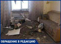  «Пришлось ночевать среди обломков и кучи мусора»: в Советском районе чердачные перекрытия свалились прямо с потолка квартиры