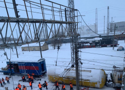 На станции Октябрьск опрокинулись две железнодорожные цистерны