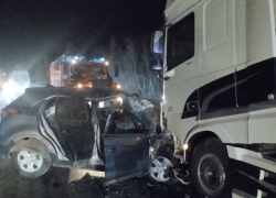 При столкновении легковушки с грузовиком в Самарской области погибло 4 человека