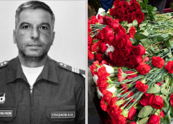 Старшина против нацизма: в Самарской области простились с погибшим на Украине орденоносцем