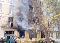 В Самаре на улице Гагарина пожар произошёл в двух квартирах