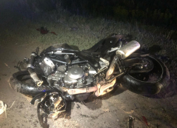 В районе Курумоча столкнулись «девятка» и мотоцикл: три человека погибли