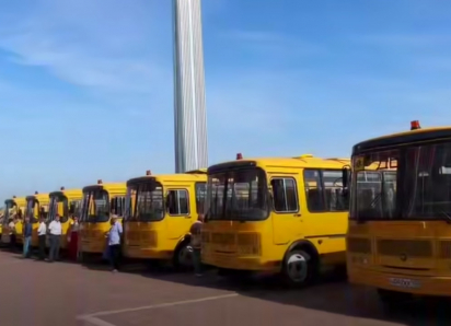 Для самарских школ купили 52 новых автобуса