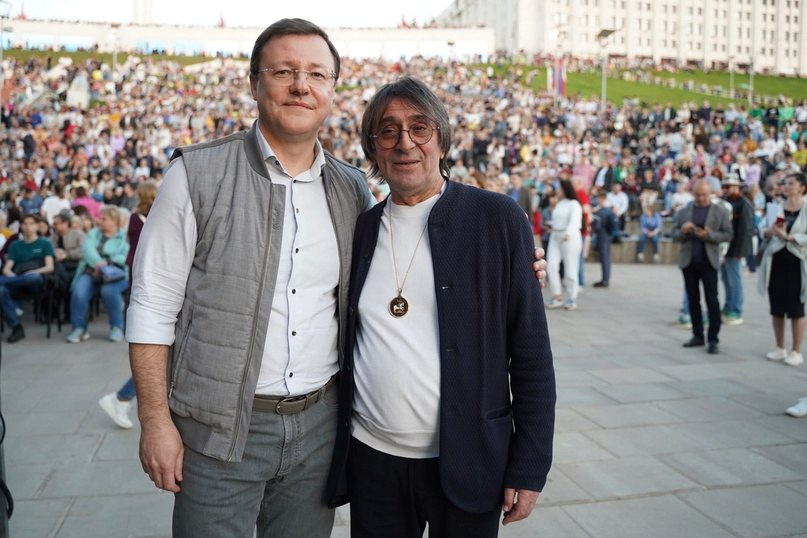 На площади Славы в Самаре состоялся концерт Юрия Башмета