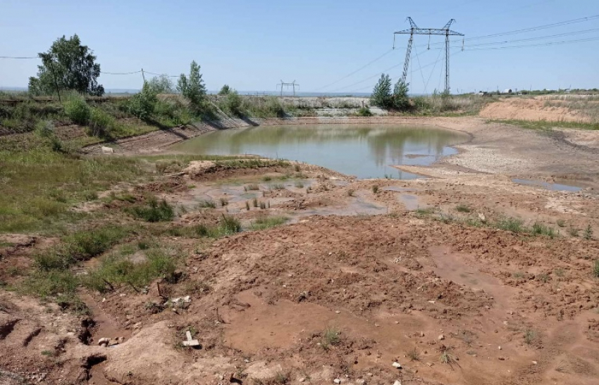 В Самарской области из-за отсутствия воды начинает исчезать дачный массив