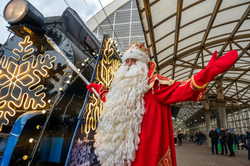 Поезд Деда Мороза приедет в Самару 21 декабря