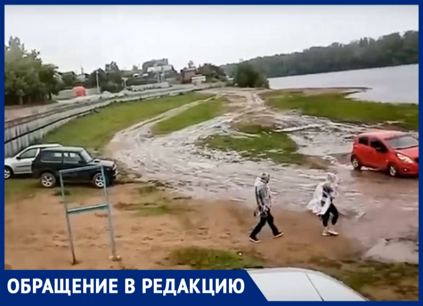 Жители Рождествено жалуются, что в селе не благоустроен причал для катеров