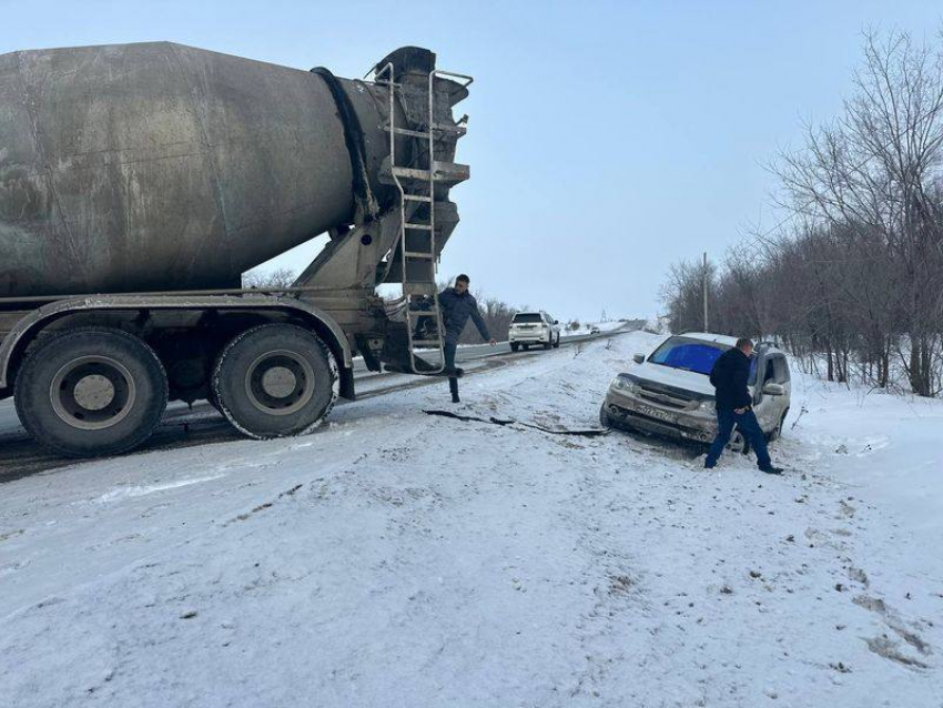 В Самарской области участник СВО попал в ДТП на зимней резине