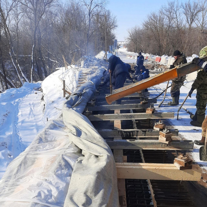 На автодороге Ульяновск – Самара – Коммунарский начался ремонт моста через реку Кондурчу