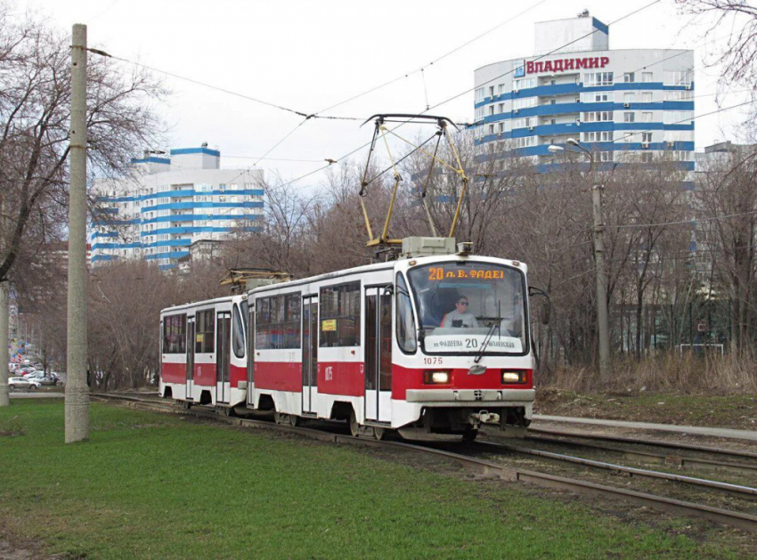 Движение трамваев на улице Ново-Садовой полностью восстановлено