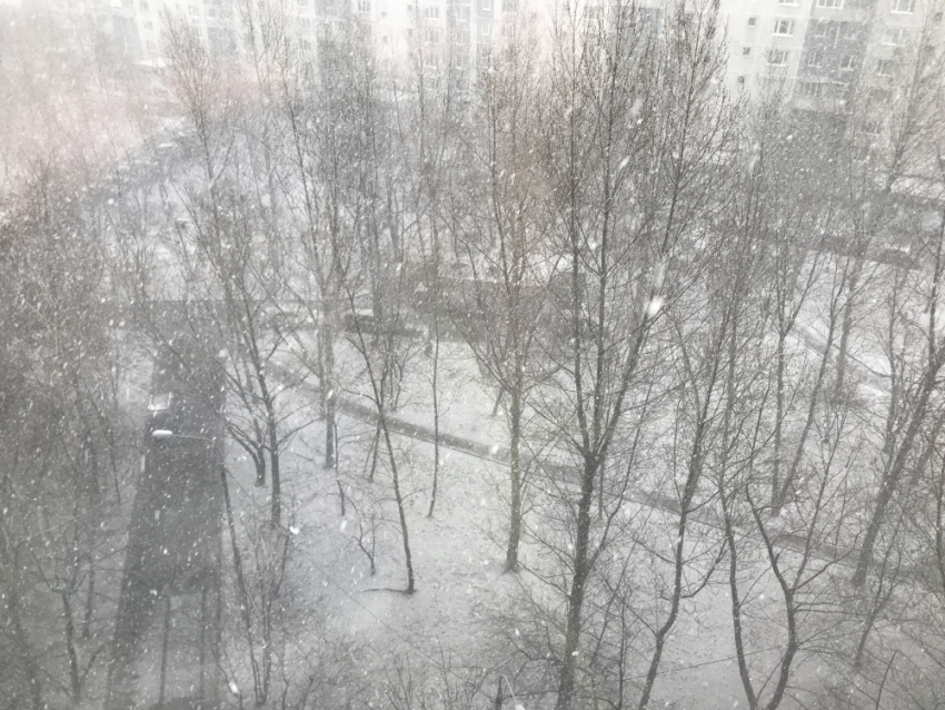 24 октября в Самаре и Тольятти пошёл первый снег