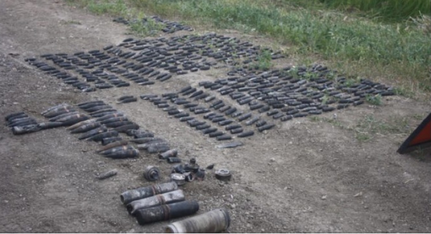 В селе Ольгино Самарской области обнаружили 22 авиаснаряда времен войны