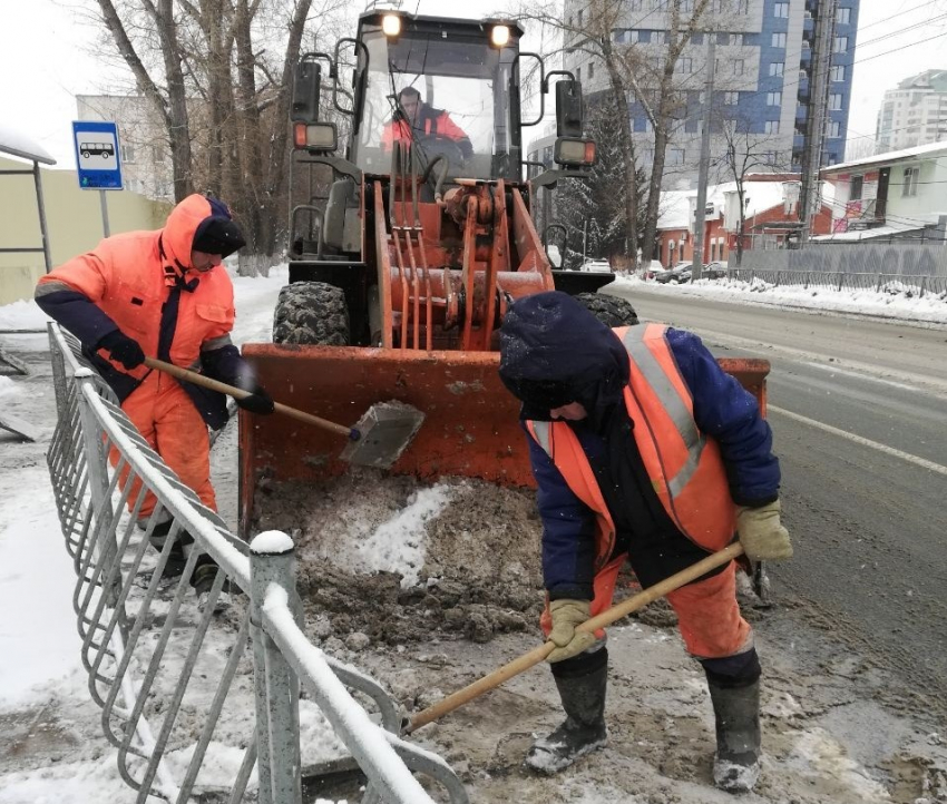 Власти Самары отчитались об уборке улиц и вывозе снега