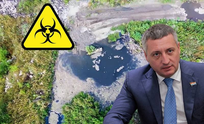 Чиновники не замечают химическое озеро в Тольятти опасное для людей