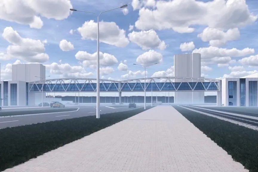 В Самаре на Московском шоссе построят надземный пешеходный переход