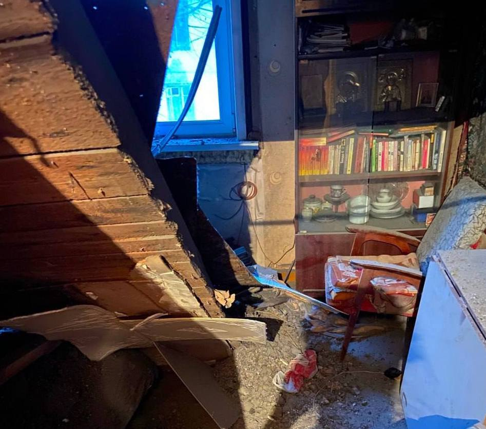 В квартире на улице Советской в Самаре обрушился потолок