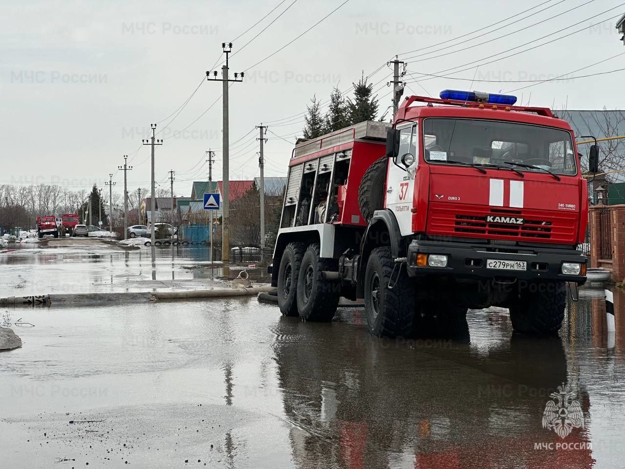 В Самарской области подтоплено 6 автомобильных мостов